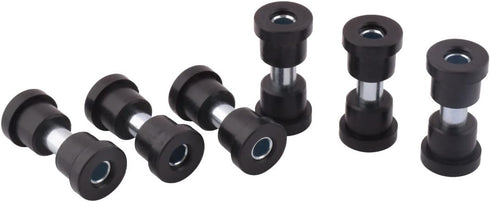 Roykaw Rear Leaf Spring Bushing & Sleeves Kits for Club Car DS Golf Cart 1981-up & EZGO TXT/Medalist 1994-up