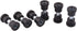 Roykaw Rear Leaf Spring Bushing & Sleeves Kits for Club Car DS Golf Cart 1981-up & EZGO TXT/Medalist 1994-up
