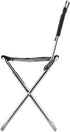 XJKLBYQ Portable Folding Stool Outdoor Fishing Chair Lightweight Camp Aluminium Stools Seat for Camping Picnic Travel