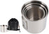 Folding Stainless Steel Camping Coffee Mug, 4 Piece Set for Survival Gear