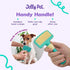 Deshedding Dog Bath Brush, Curry Brush for Short-Hair Dogs, Shampoo, Massage and Deshed, Use Wet or Dry, Professional