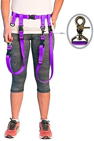 The Buddy System Accessories for Dog Leashes, Made in USA, Extra Buddy, Regular Dog Purple