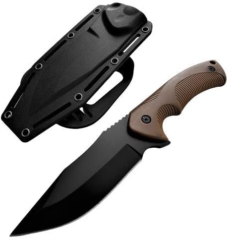 Tactical Hunting Knife, Survival Knife 9" Full Tang Fixed Blade, Camping Gear, Survival Kit, Tactical Gear 80213