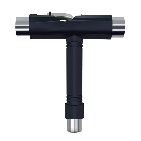 Skateboard Hardware 8PCS Bolts Set and All-in-One Portable Skate Tools with L-Type Phillips Head Wrench