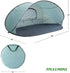 Pop-Up Beach Tents, Instant Shade Canopies with UV Protection, Water and Wind-Resistance for Sun and Camping