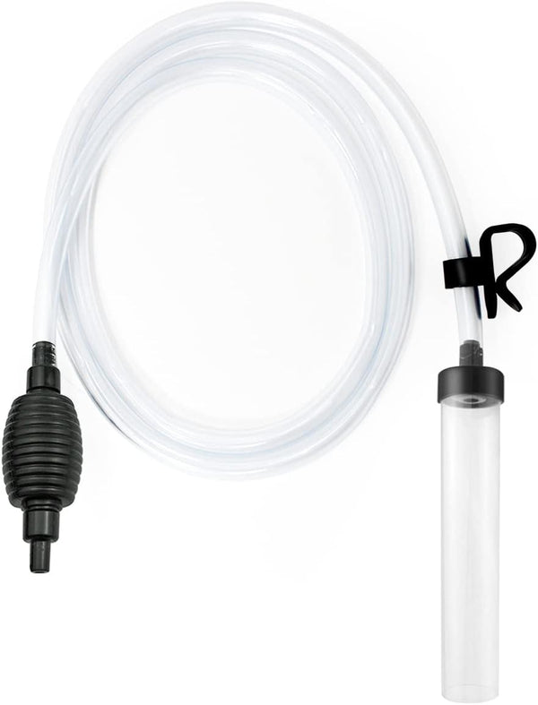 7ft Aquarium Siphon Vacuum Cleaner for Fish Tank Cleaning Gravel and Sand