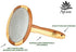 Natural Bamboo Deshedding Slicker Brush for Short and Long Haired Dogs Cats - Gentle Easy Grooming