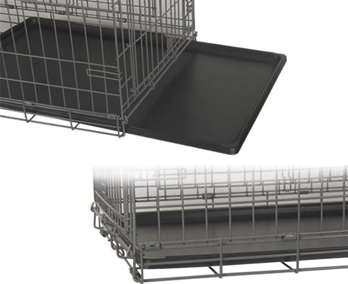 35"-ChewProof 35" 36" Dog Crate Tray Replacement Pan, Easy to Clean, Easy to Assemble,Ideal for Potty Training- Perfect