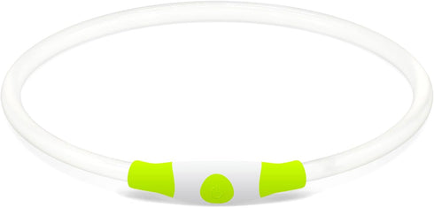 Led Dog Collar - BSEEN USB Rechargeable Flash Necklace Light for Pet Safety, Green