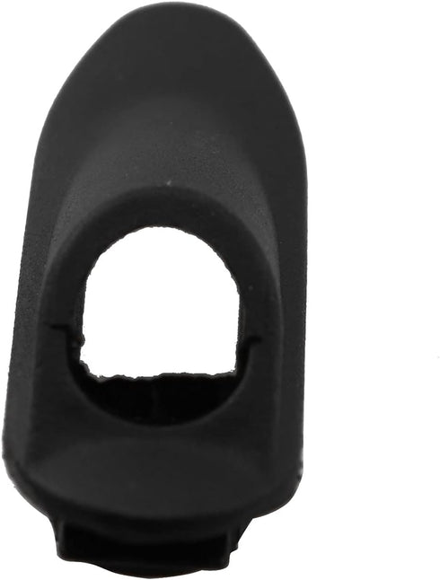 LQ Industrial Bicycle Cable Tube Clamp, 12PCS Black Plastics Brake Shifter Line Pipe Holder Bike Accessories