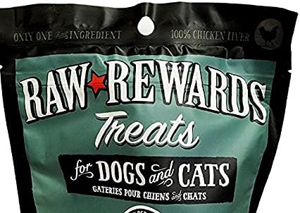 Northwest Naturals, Raw Rewards Chicken Liver Treat, 3 Ounce