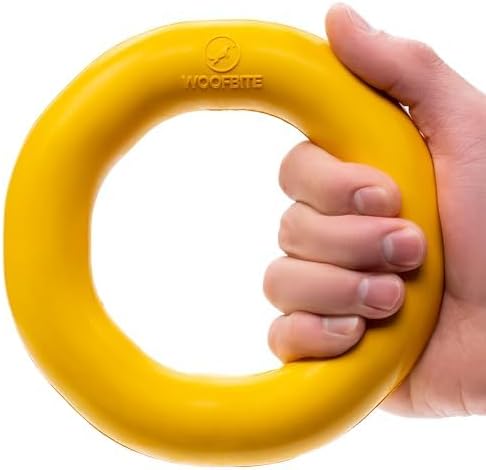 Indestructible Ring Dog Toy - Lifetime Replacement for Medium & Large Breeds, Durable for Aggressive Chewers
