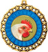 2 1/2" Chicken Medal, Galaxy Star Chicken Medals, Great Chicken Awards Prime