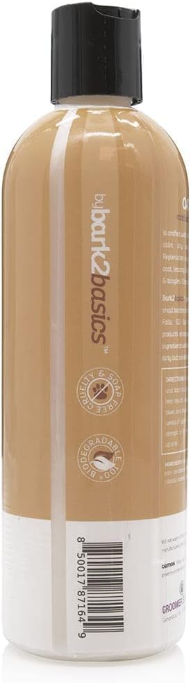 Bark2Basics 16 oz Oatmeal Dog Conditioner, - Natural Colloidal Oatmeal, Moisturizing, Relieves Dry Itchy Skin