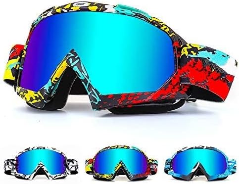 Zsling OTG Ski Snow Goggles for Men, Women, Youth - UV Protection Anti Fog Snowboard Goggles