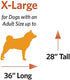 Maxx Dog Bed for Metal Dog Crates, 48-Inch, Brick