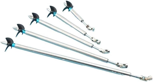 AmnPtr 4mm Fit for RC Boat Axle Drive Shaft + Three-Leaf Screw + Universal Joint + Bushing + Propeller Nut/Sleeve