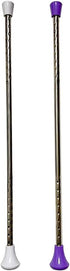 Dasiyoki Twirling Baton 2 Pieces Spinning Dance Baton Metal Gymnastics Parade Stick for