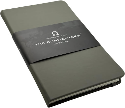 The Omega Project Gunfighters Journal, Leather Bound Shooting Log Book for Military, Law Enforcement, and Firearms