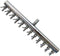 Stainless Steel 12 Ways Air Flow Splitter Lever Control Valve for Aquarium