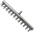 Stainless Steel 12 Ways Air Flow Splitter Lever Control Valve for Aquarium