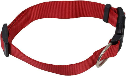 Black Collar Adjustable Dog Puppies Cat Pet Safety Collar Neck Strap Outdoors Accessories Collars, Harnesses and Leashes