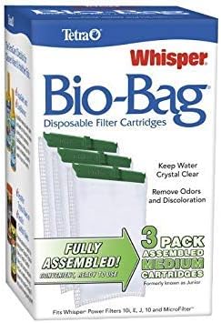 Tetra Whisper Bio-Bag Cartridge, Medium Size, 6-Count