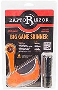 Raptorazor Injection Molded Big Game Skinner, Orange