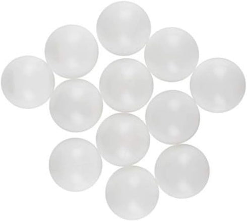 Rhode Island Novelty 1.5 Inch Plastic Ping Pong Ball, Pack of 12
