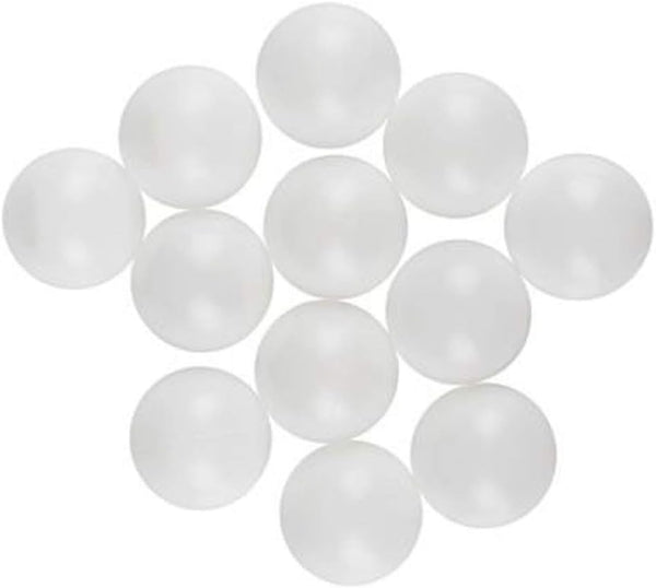 Rhode Island Novelty 1.5 Inch Plastic Ping Pong Ball, Pack of 12