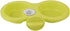 Puppy Double Bowl, Stainless Steel Hanging Food Water Feeder for Small Dogs and Cats (Green)