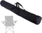 GORGECRAFT Black Portable Chair Bag 39.37 Inch Large Oxford Cloth Folding Heavy