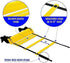 Yes4All 8-12 - 20 Rungs Agility Ladder Speed Training Equipment - Speed Ladder for Kids and Adults with Carrying Bag