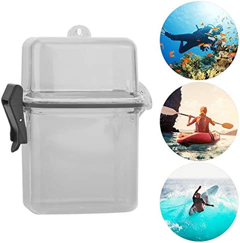 T best Diving Dry Box, Underwater Plastic Transparent Floating Watertight Case Waterproof Diving Sealing Dry Storage