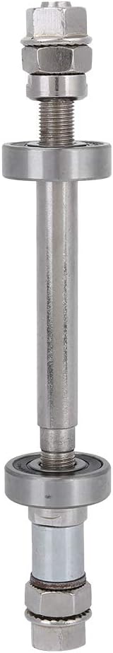 Wheel Hub Axle, Metal Quick Release Skewer for Bike Repair, Front Rear Solid Shaft Lever