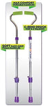 Original Walkaroo Wee Balance Walking Stilts Lite (Aluminum) for Indoor/Outdoor Play, Adjustable Height for Kids 4+