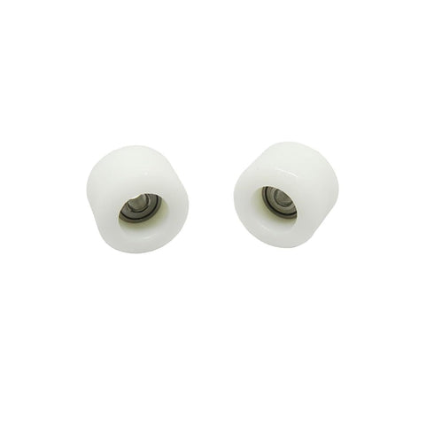 AELATNGS 1pcs 8mm PU6818-5 1.5x8x5 1.5 8 5 OD PU Coated Fingerboard Wheels with Bearing Finger Skateboard Pulley