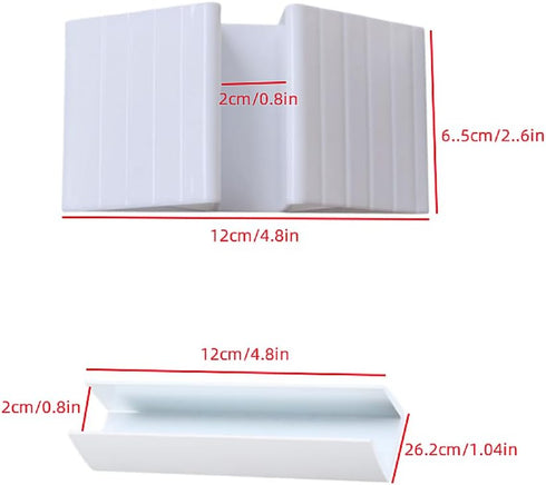 6pcs Fence Reinforcement Groove Durable Practical U Shape Portable Reinforcement Groove and Support Feet for Pet Gate, Pet Gate Plastic Support Feet Set