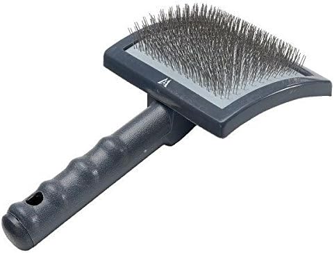Slicker Brushes for Dog Grooming, Curved Plastic Tool - Large Size
