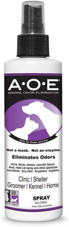 Odorcide Animal Odor Eliminator Spray - Ready to Use for Strong Odor, 8 oz