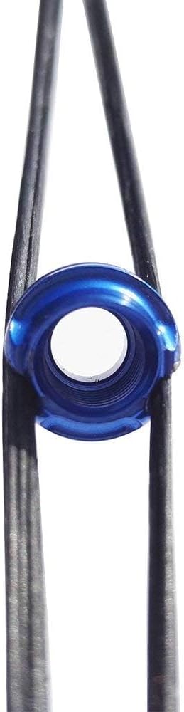 37/45 4X 6X 8X AMEYXGS Archery Degree Hooded Peep Clarifier Lens and Aperture Kit Aluminum Alloy Peep Sight Inner Core