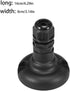 Kayak Canopy Mount Base Hardware Kit, Canoe Sun Shade Canopy Base Kit with Screws, Boating Accessories