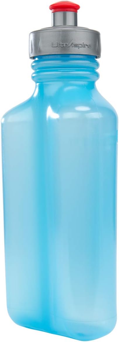 Ultraspire x UltraFlask 550 Hybrid Running Water Bottle - Ultra Squeezable, Soft, Comfortable, BPA Free