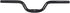 UPANBIKE 25.4mm Bike Handlebar Riser, 80mm Aluminum Alloy, 520mm Length for Fixed Gear Road Bicycle (Black)