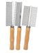 TopMed ETS Set of 3 Stainless Steel Pet Hair Combs, Wooden Handle Bamboo Grooming Tools Kit for Dogs and Cats
