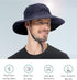 ZOORON Boonie Hat UPF 50+ Cooling Sun Hat for Men and Women,Wide Brim Bucket Hats with UV Protection for Safari Hiking Beach