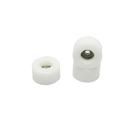 AELATNGS 1pcs 8mm PU6818-5 1.5x8x5 1.5 8 5 OD PU Coated Fingerboard Wheels with Bearing Finger Skateboard Pulley