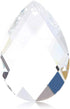 DRAGONRUN 1pc Clear Chandelier Glass Lamp Prisms Parts Hanging Drops Pendants 38mm
