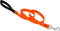 Dog Leash by Lupine – 6-foot long – 3/4" wide Blaze Orange with Padded Handle