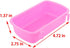 4 Pcs Small Animal Feeder Bowl, Basic Dish for Hamster, Mice, Rat, Hedgehog, Small Pets